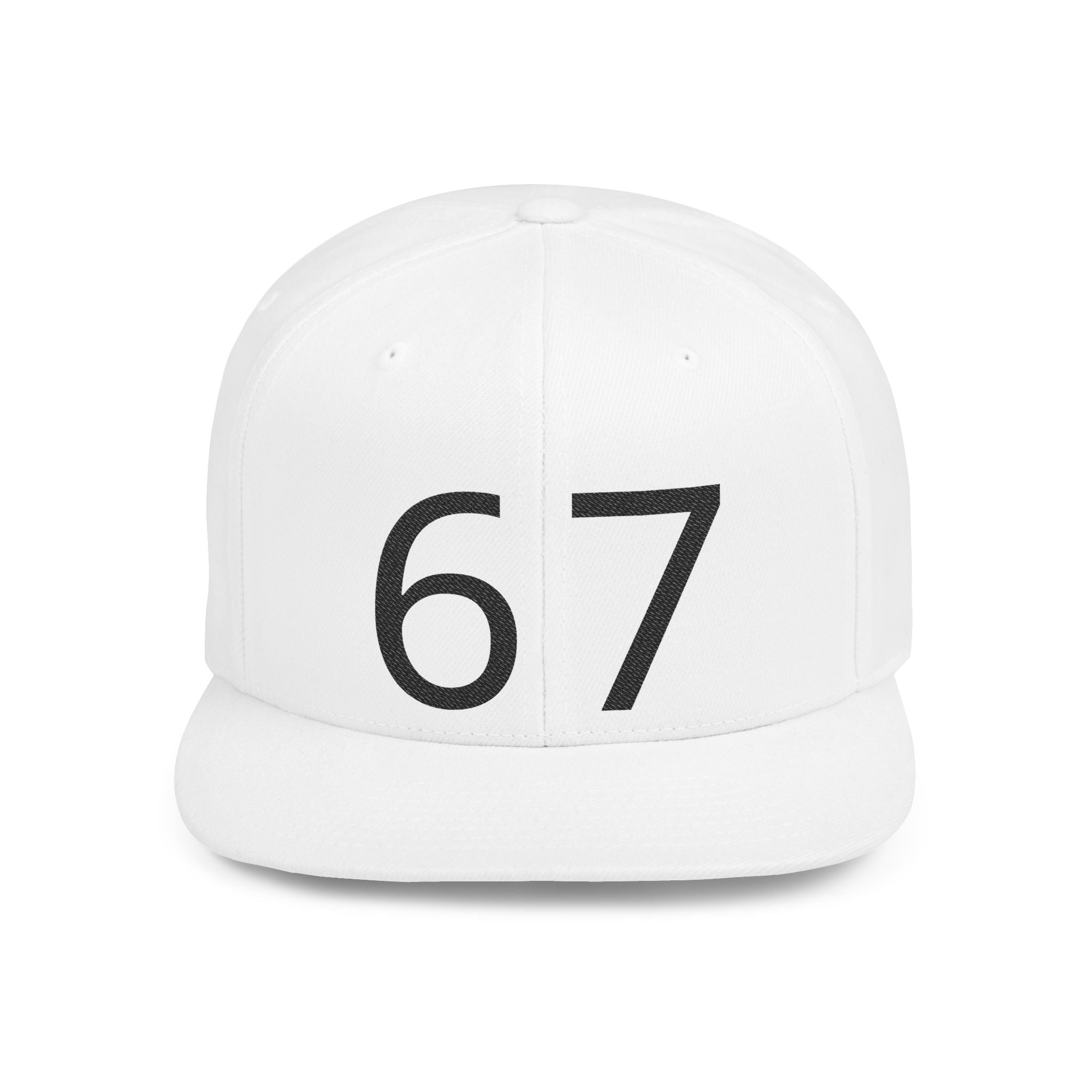 67 Cap (Black Text)