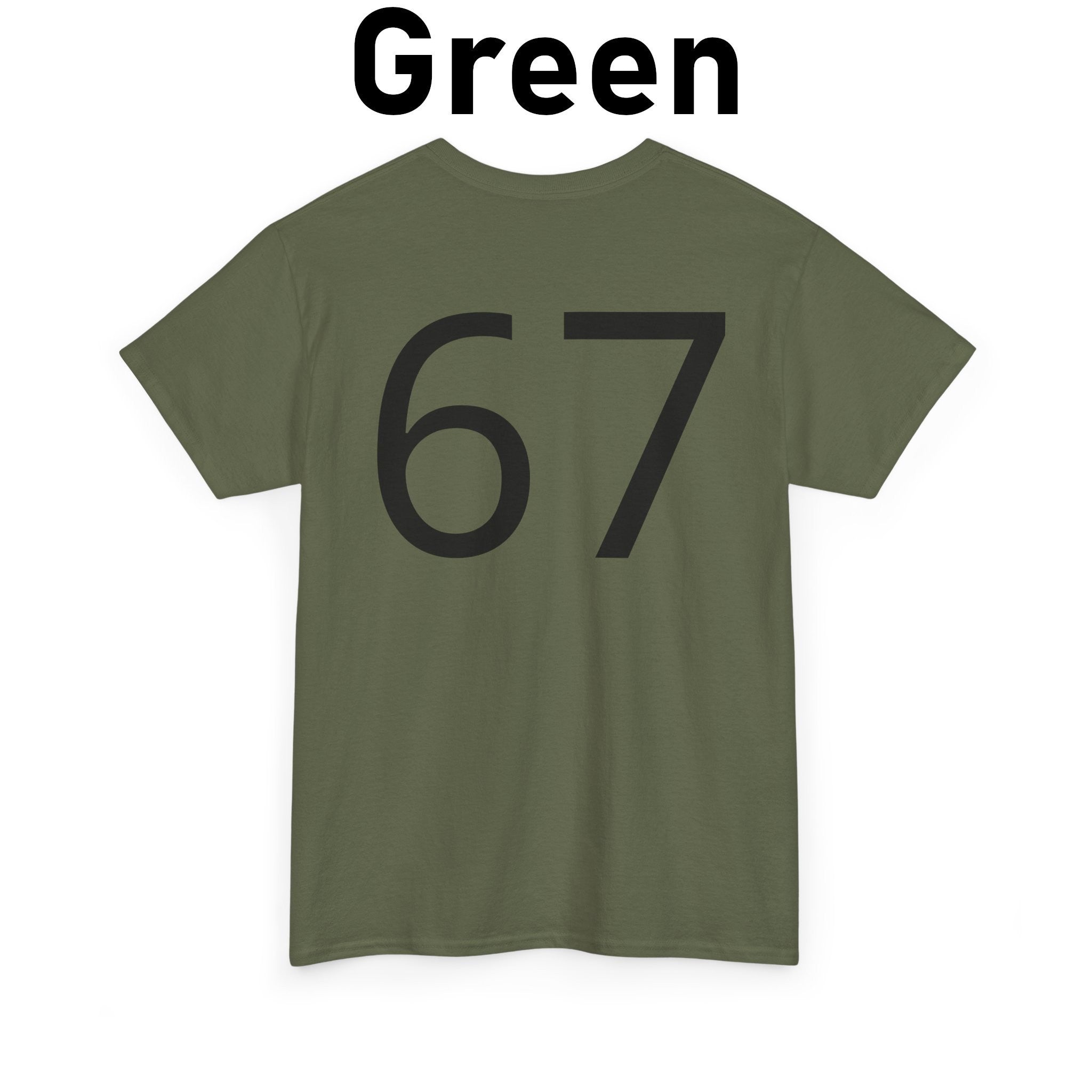 67 On Back (Black Text)