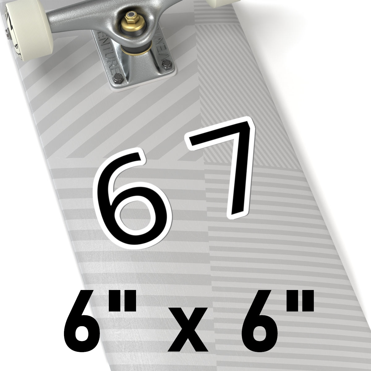 67 Sticker (4 sizes)