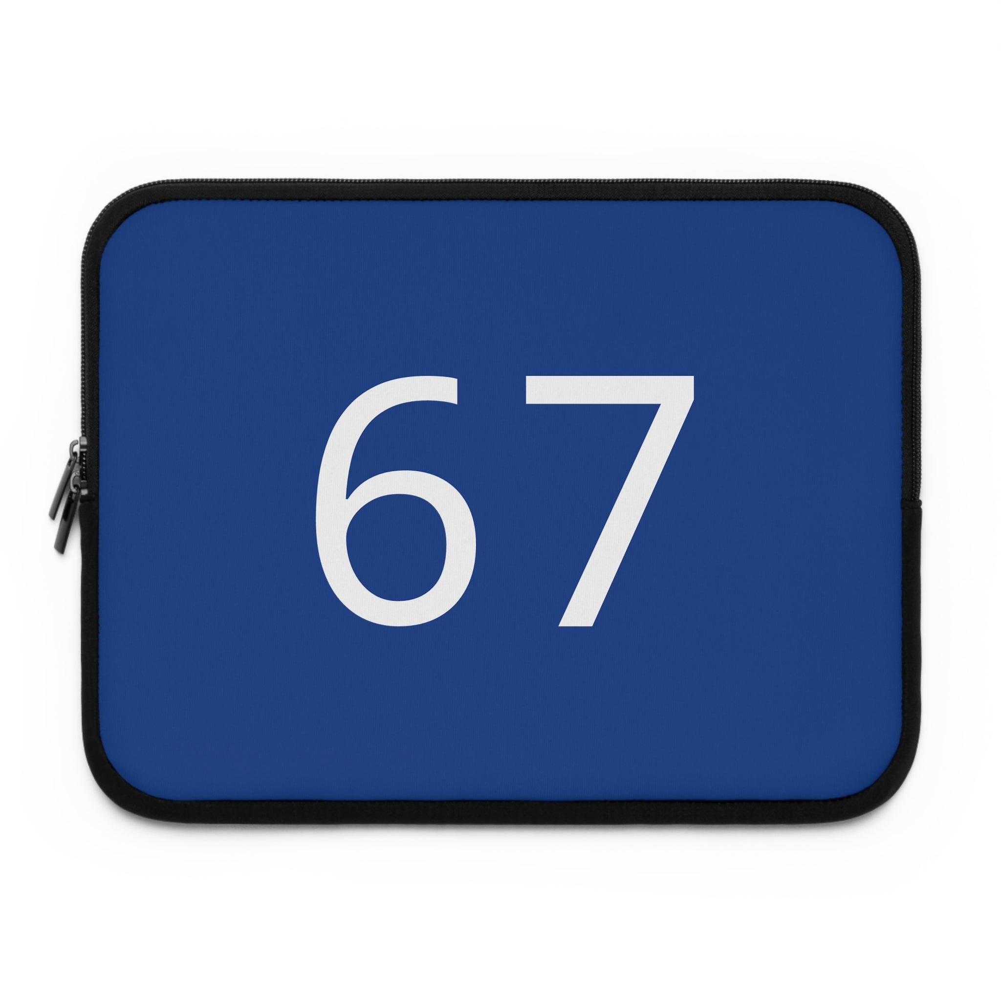 67 Laptop Sleeve (White text)
