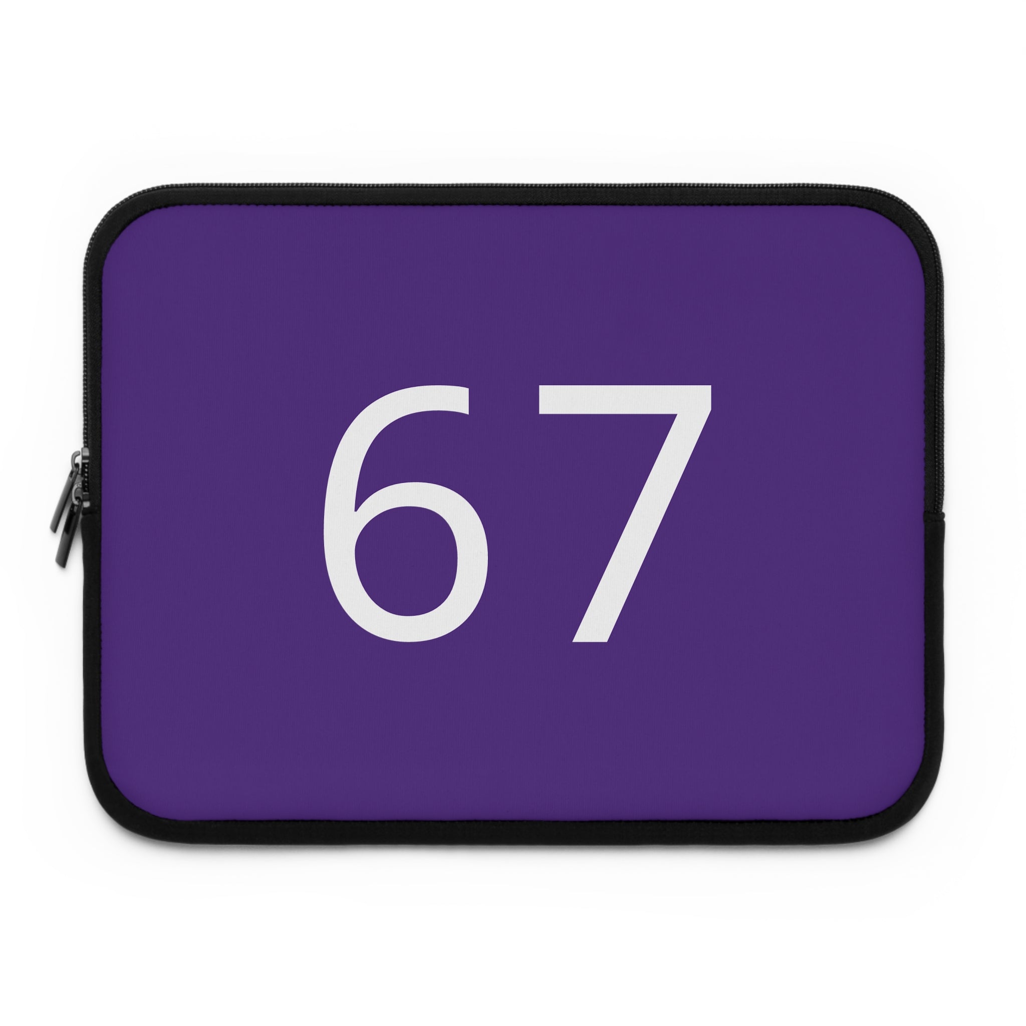 67 Laptop Sleeve (White text)