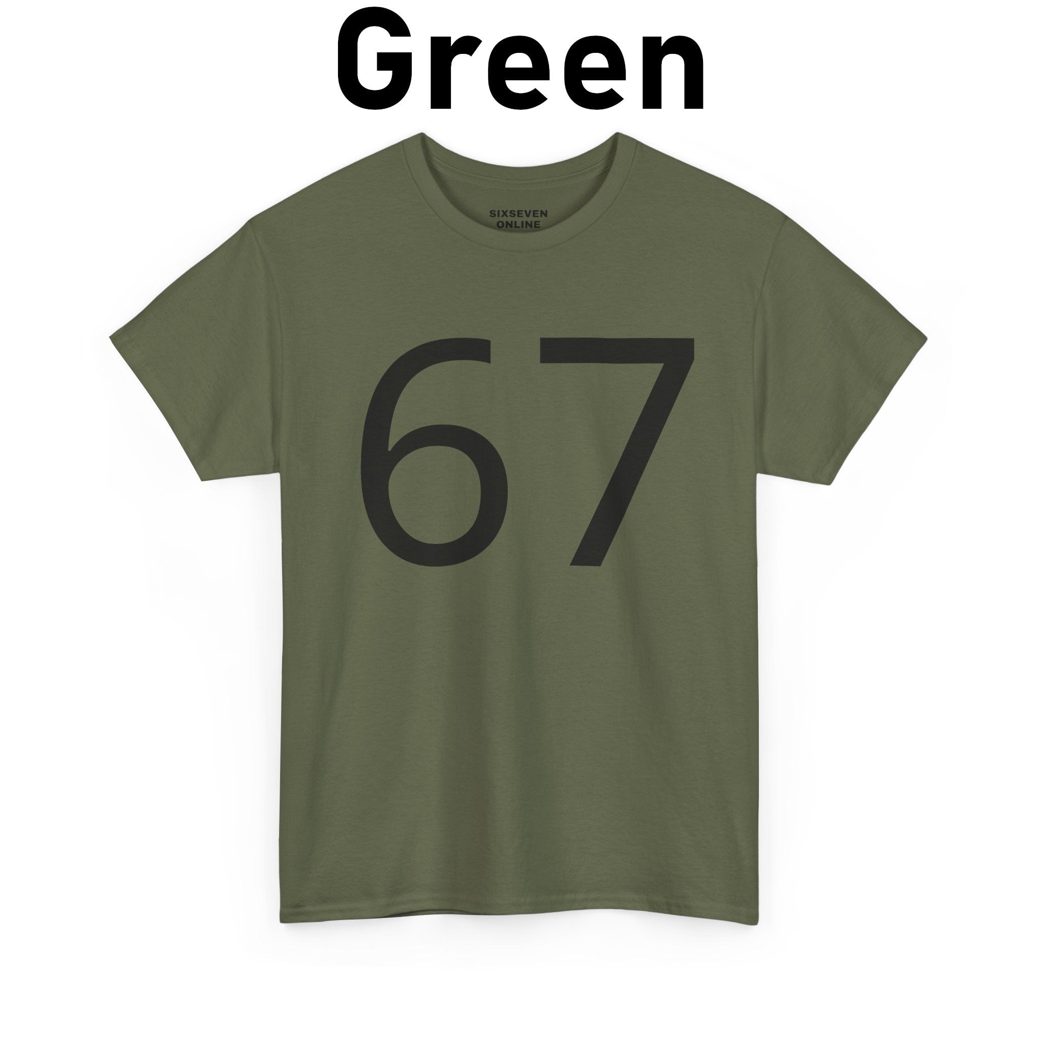 67 T-Shirt (Black Text)