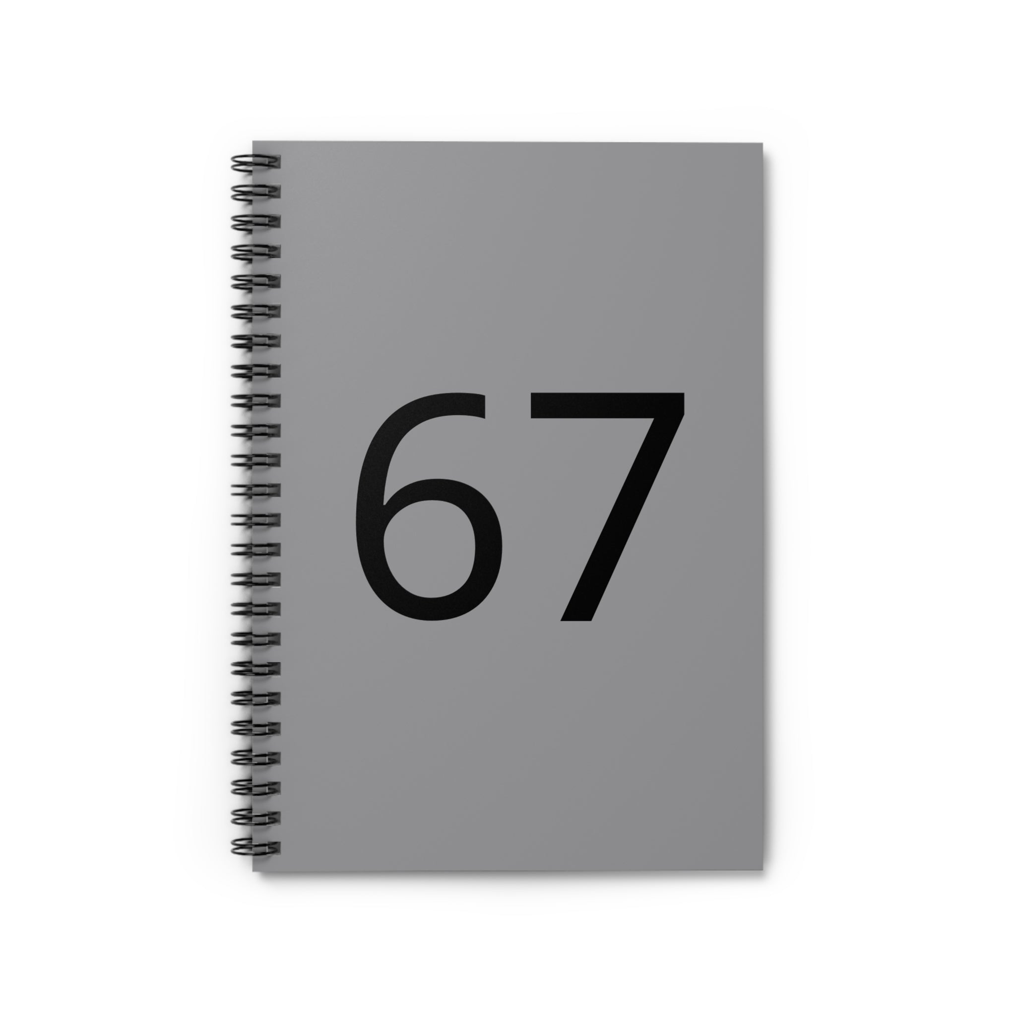 67 NotePad (Black Text)