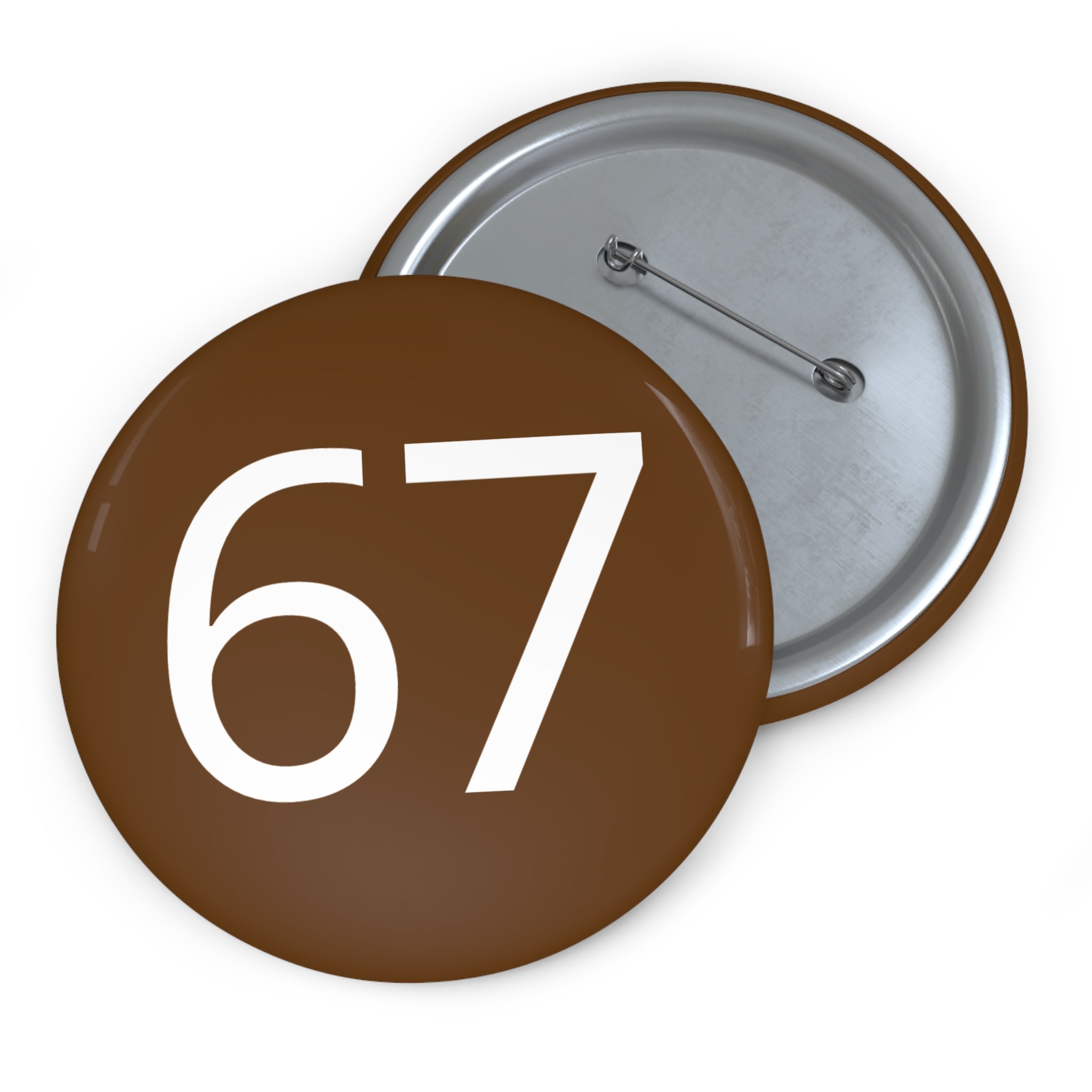 67 Pin Button (White text)
