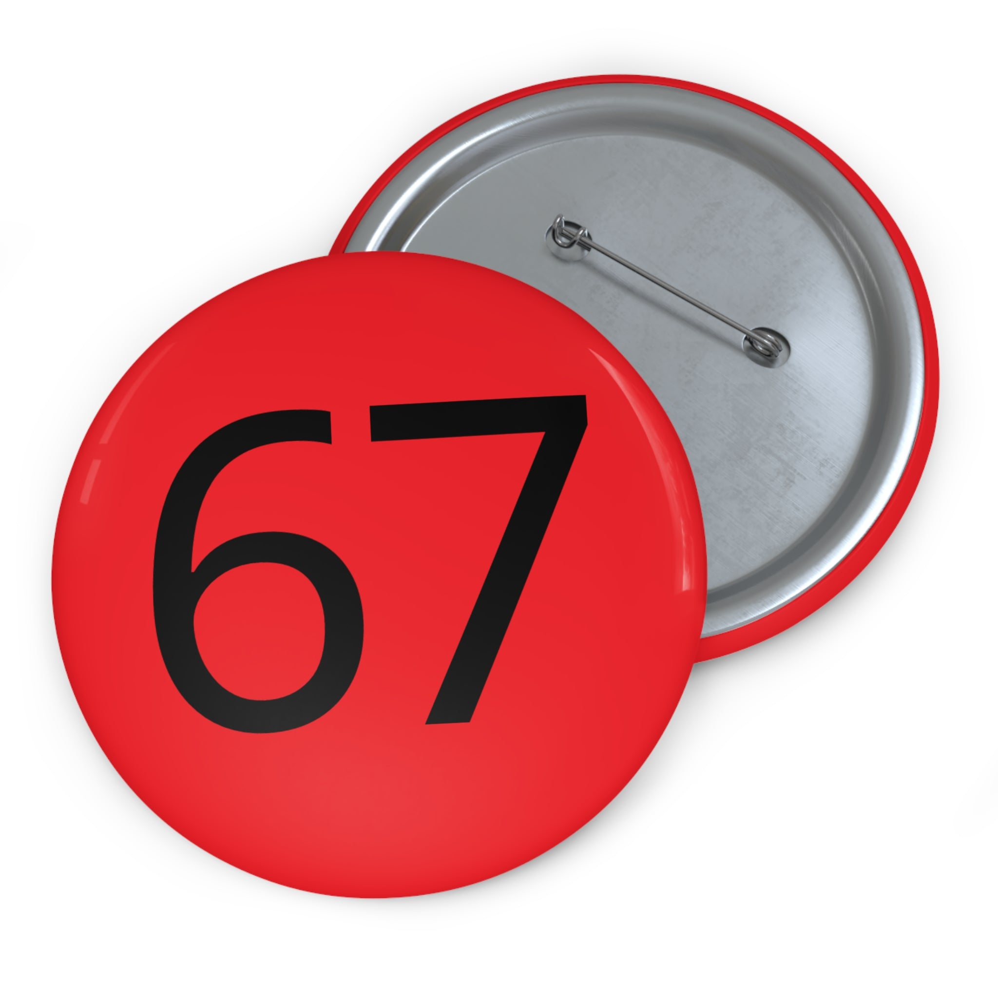 67 Pin Button