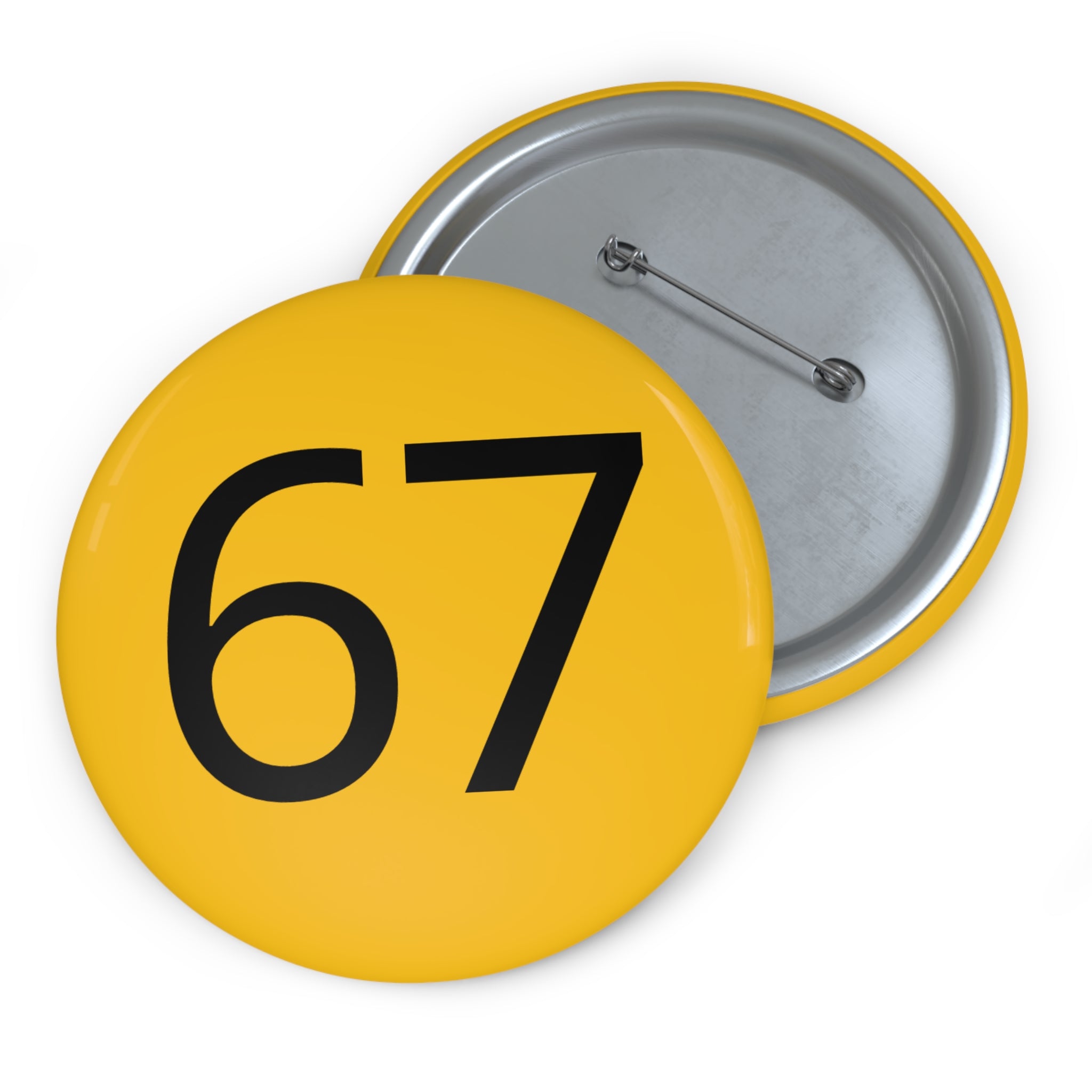 67 Pin Button