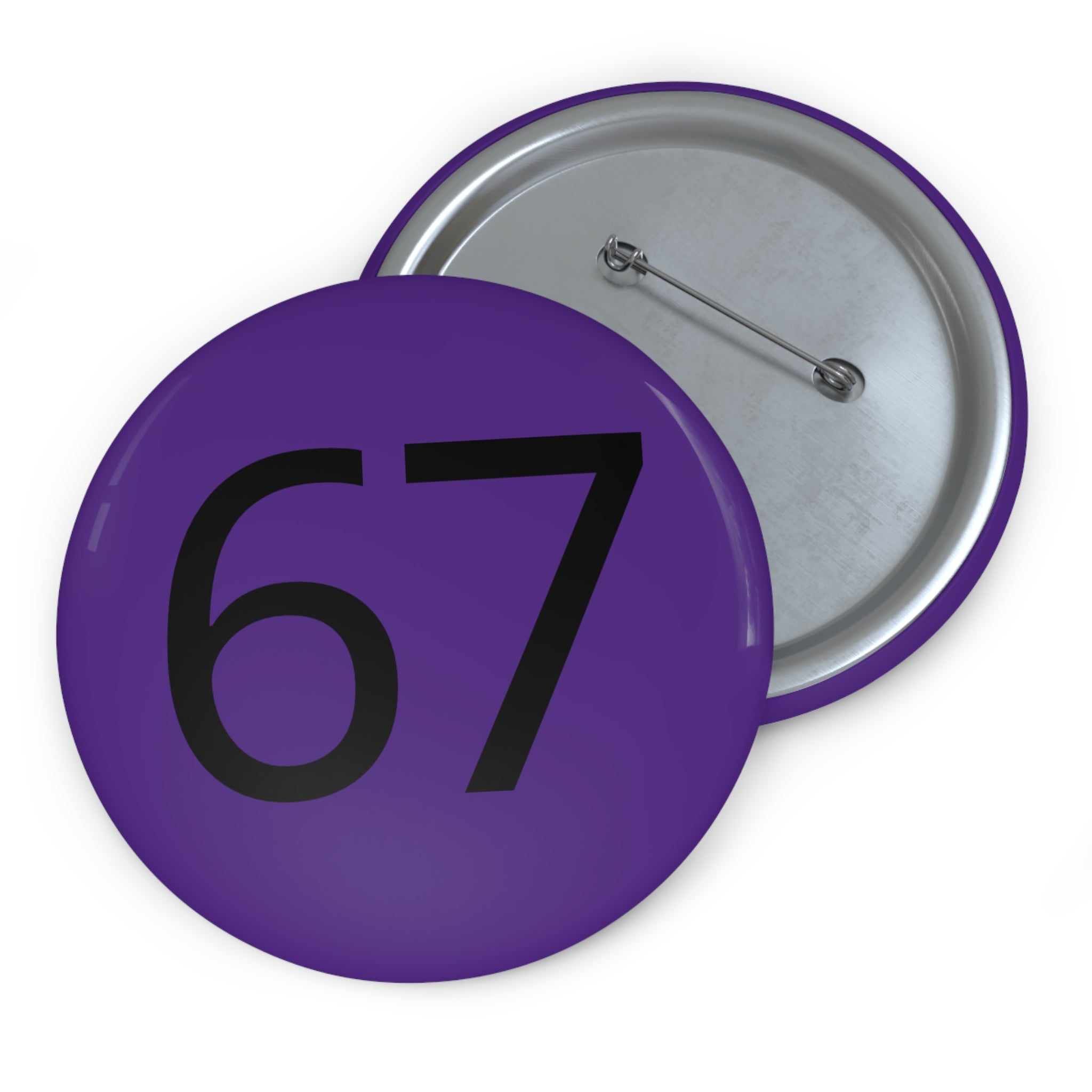 67 Pin Button