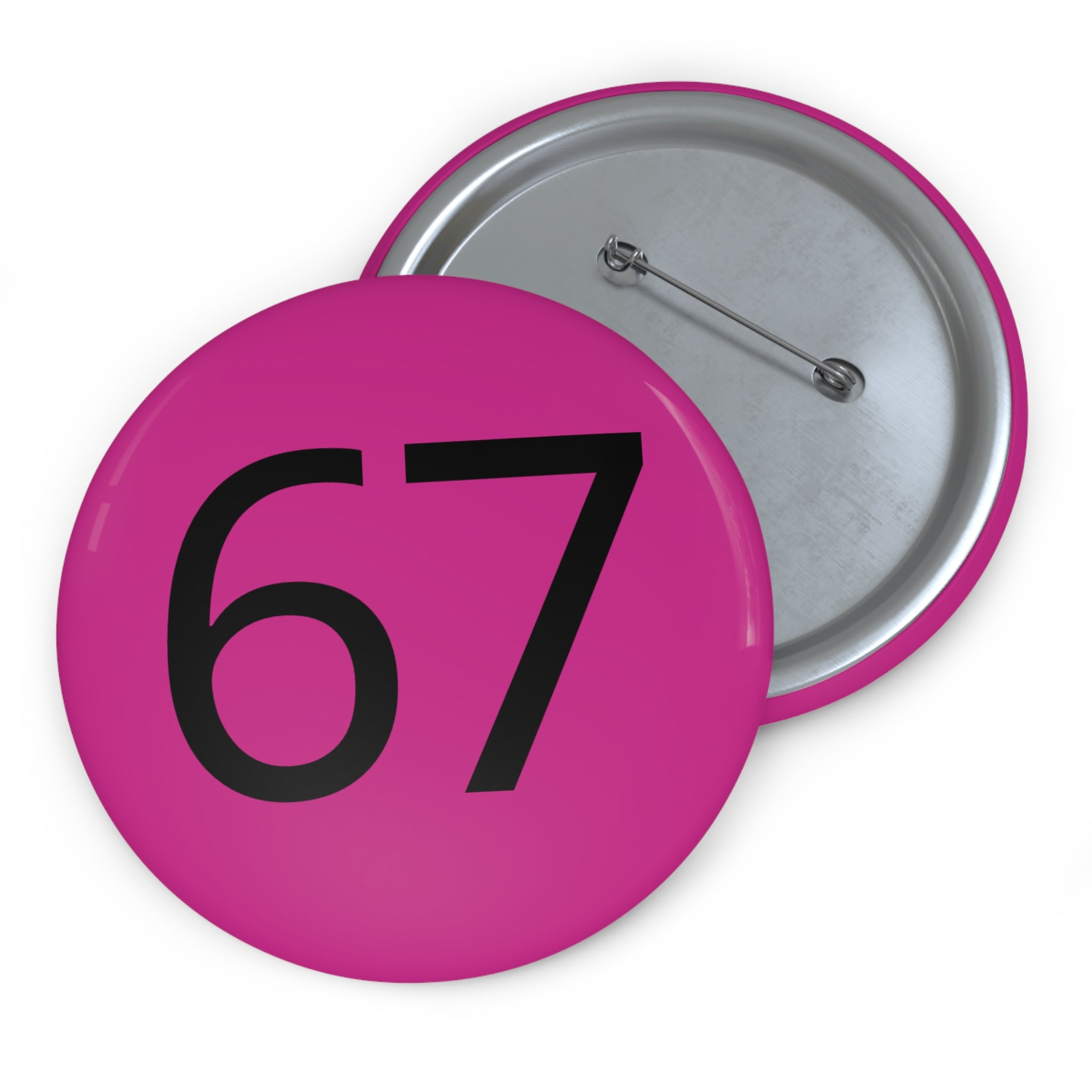 67 Pin Button