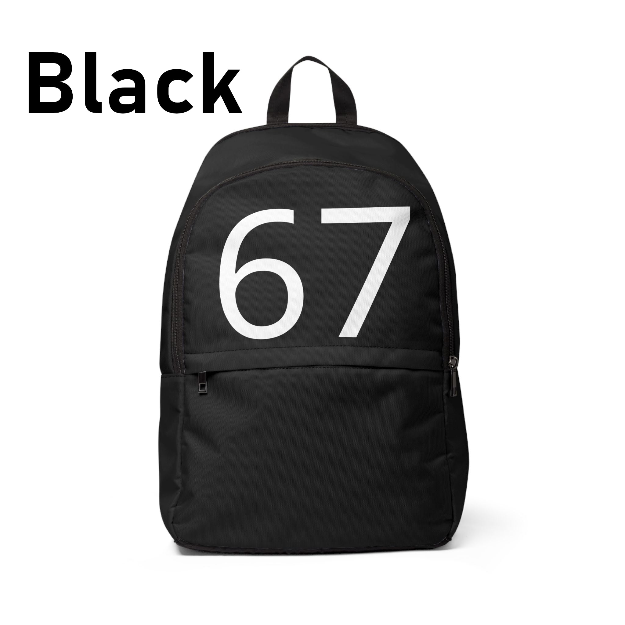 Backpack (White text)