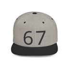 67 Cap (Black Text)