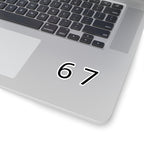 67 Sticker (4 sizes)