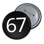 67 Pin Button (White text)