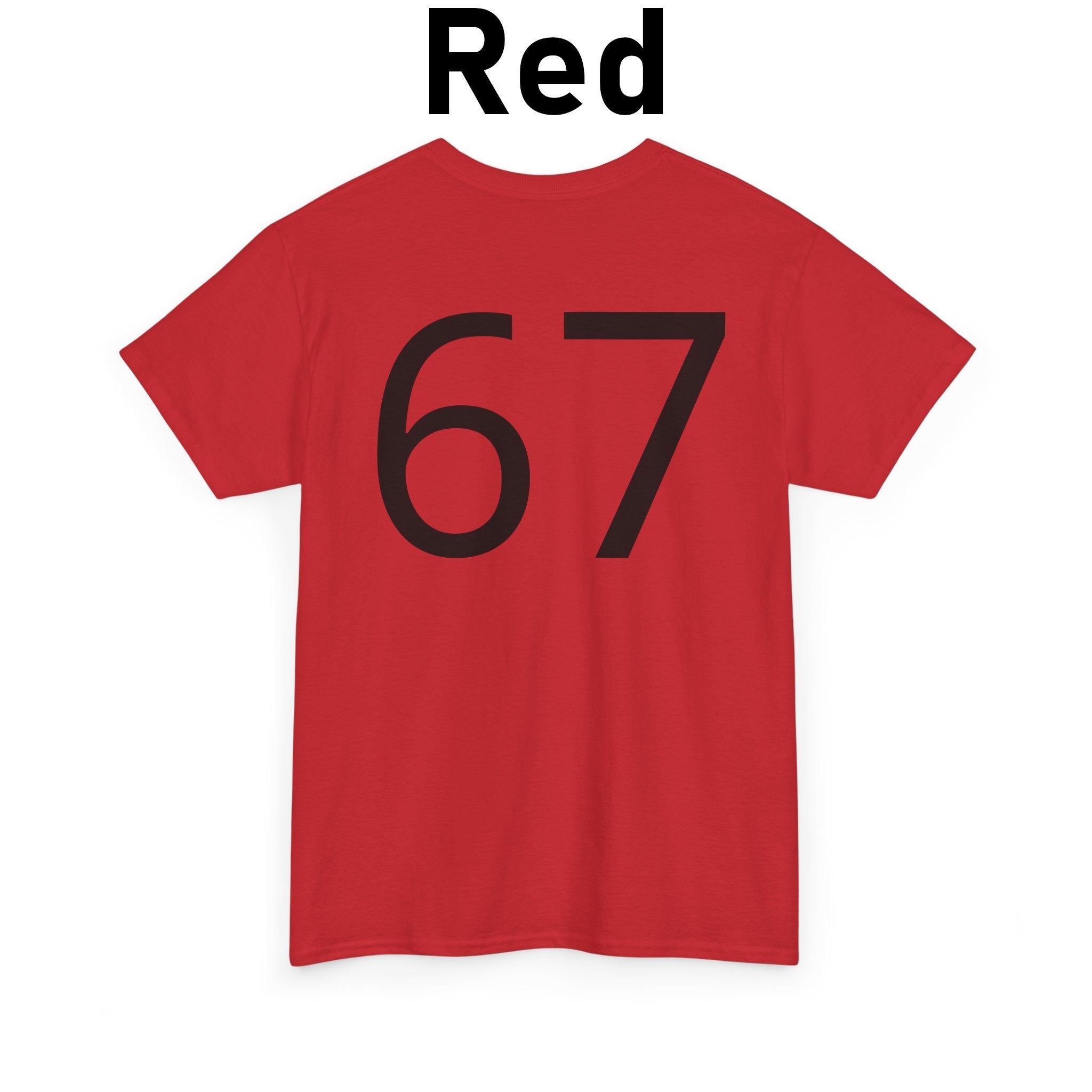 67 On Back (Black Text)