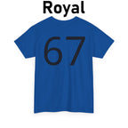 67 On Back (Black Text)