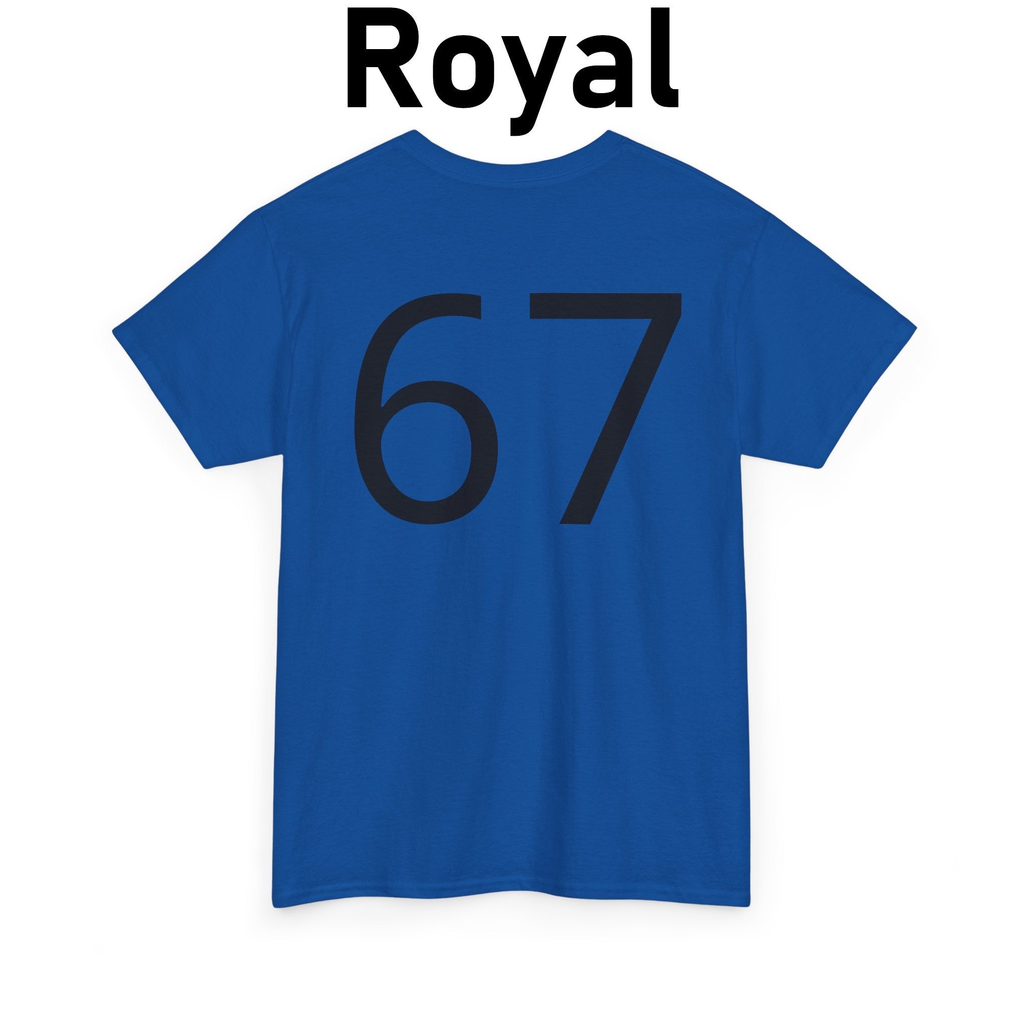 67 On Back (Black Text)