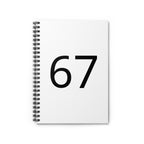 67 NotePad (Black Text)