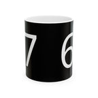 67 Ceramic Mug (White text)