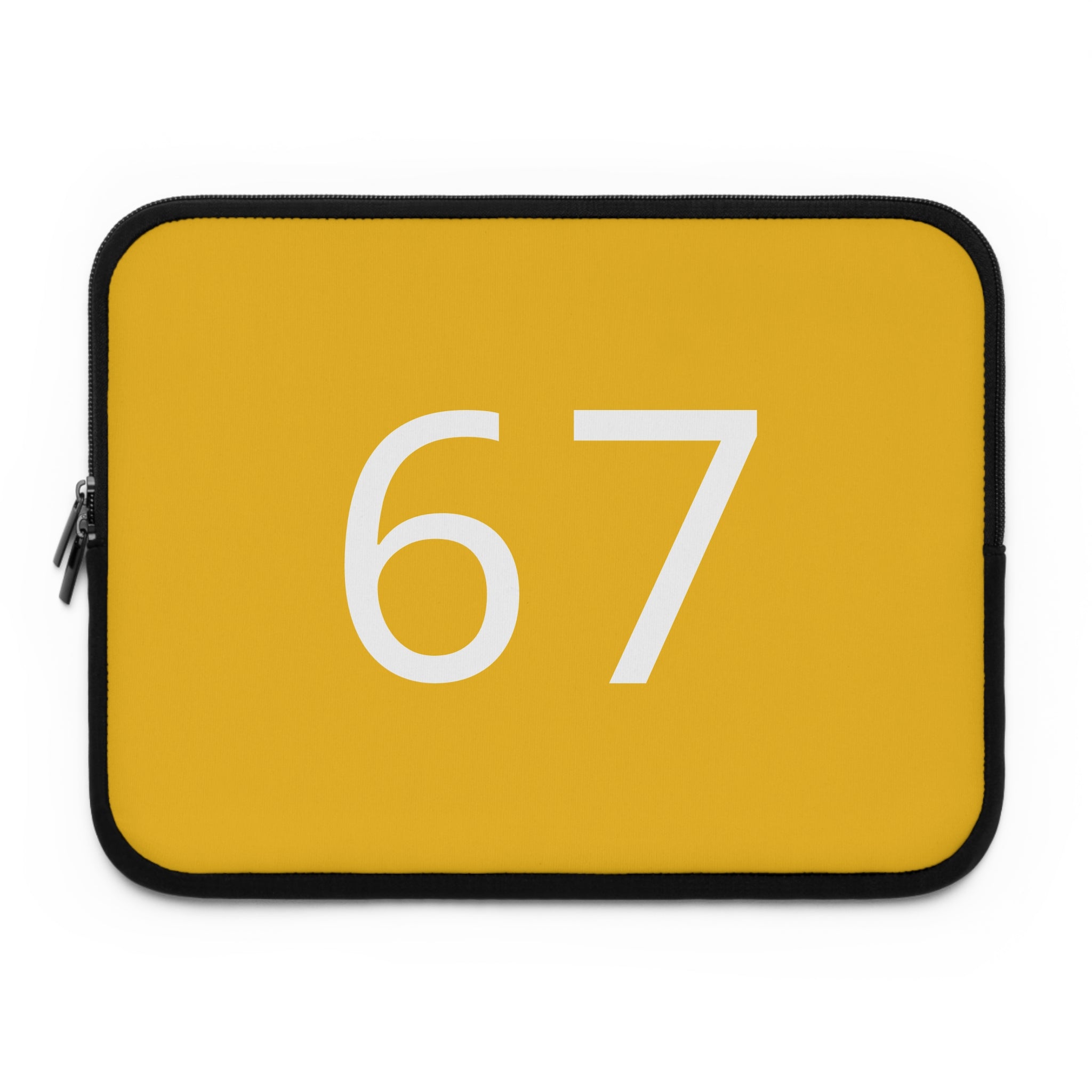 67 Laptop Sleeve (White text)