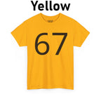67 T-Shirt (Black Text)