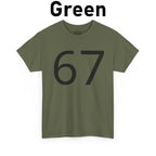 67 T-Shirt (Black Text)