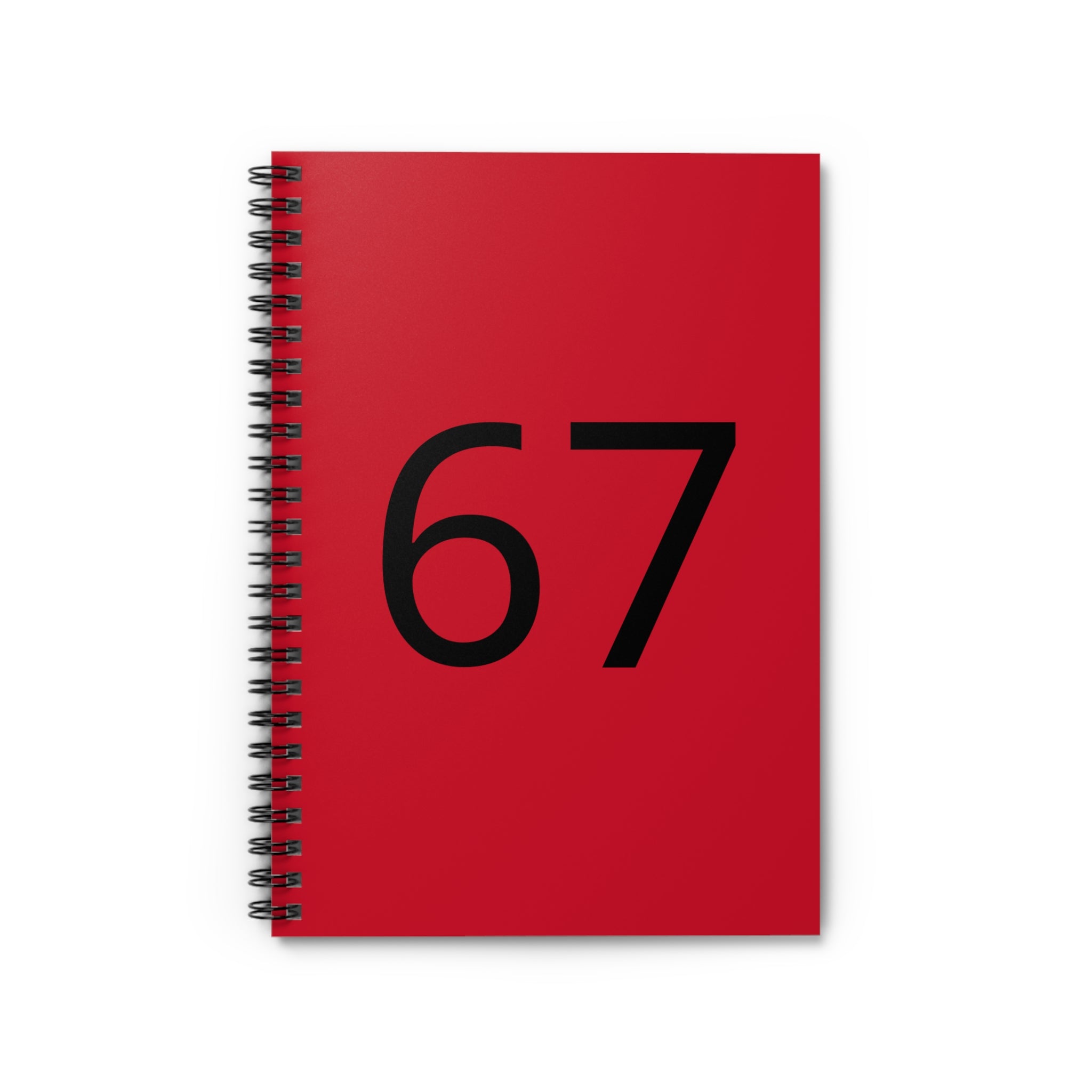 67 NotePad (Black Text)