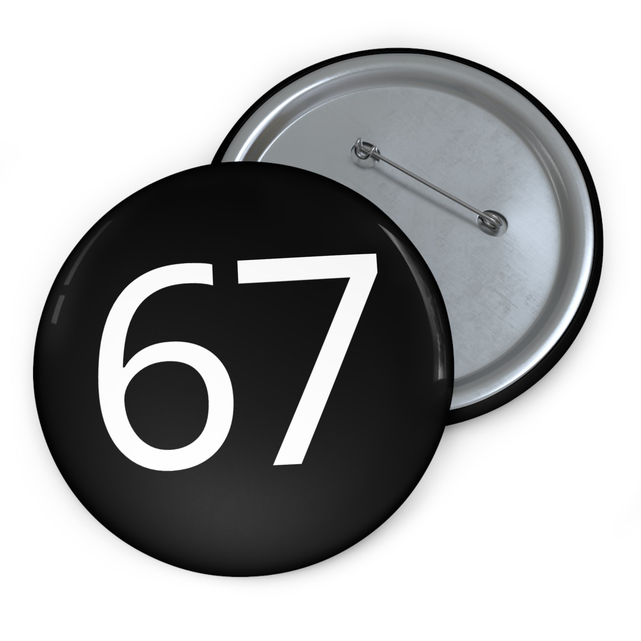 67 Pin Button