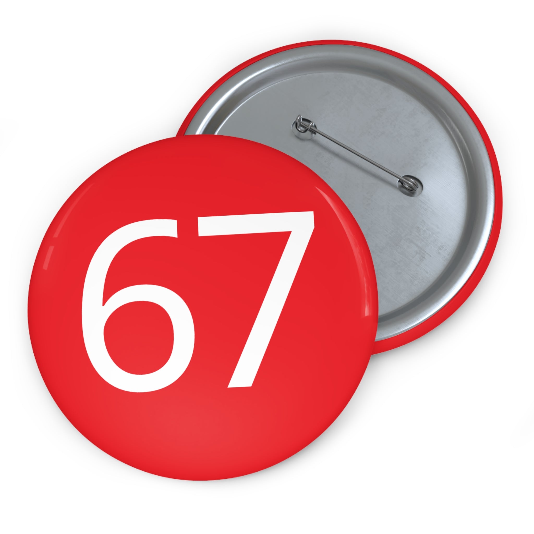 67 Pin Button (White text)
