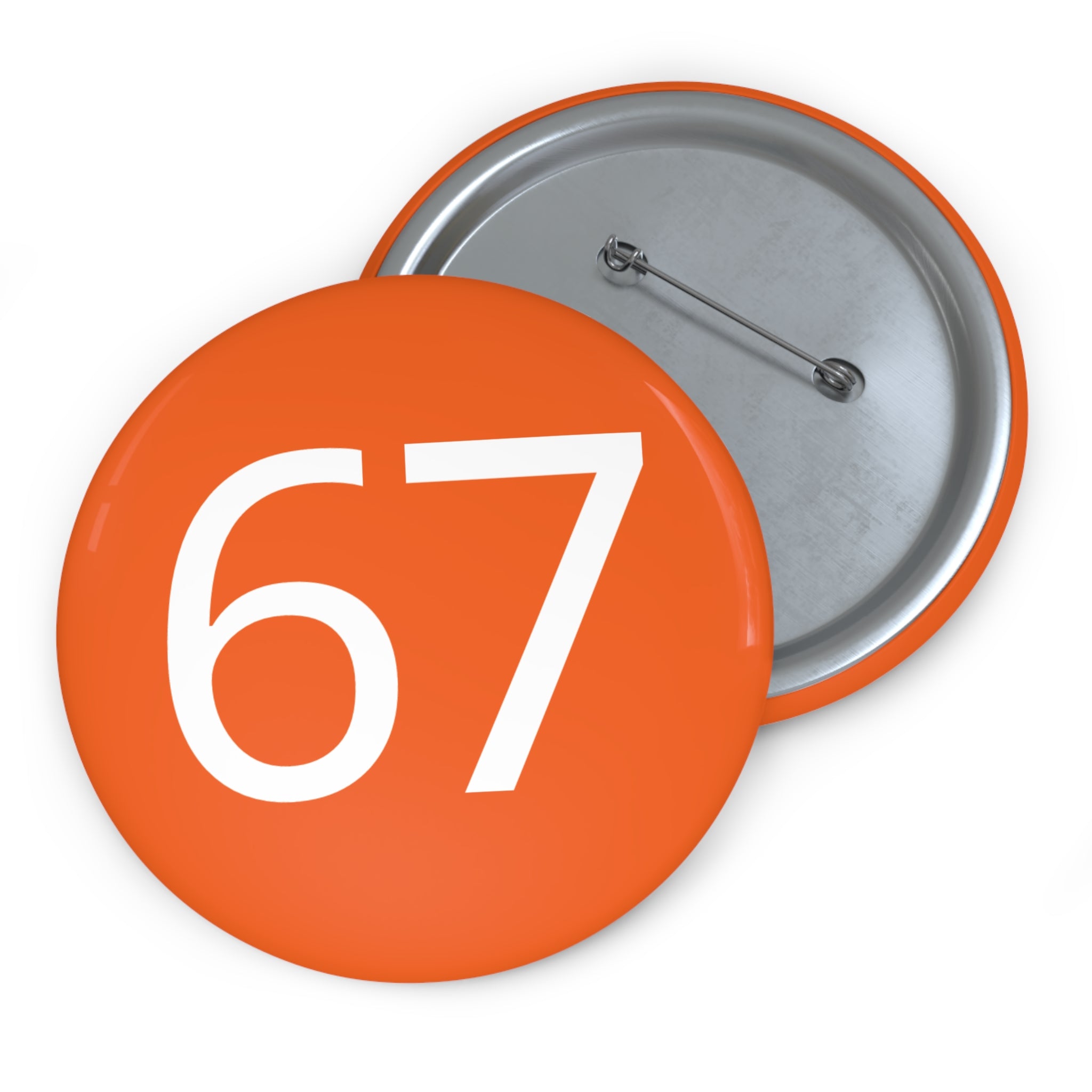 67 Pin Button (White text)