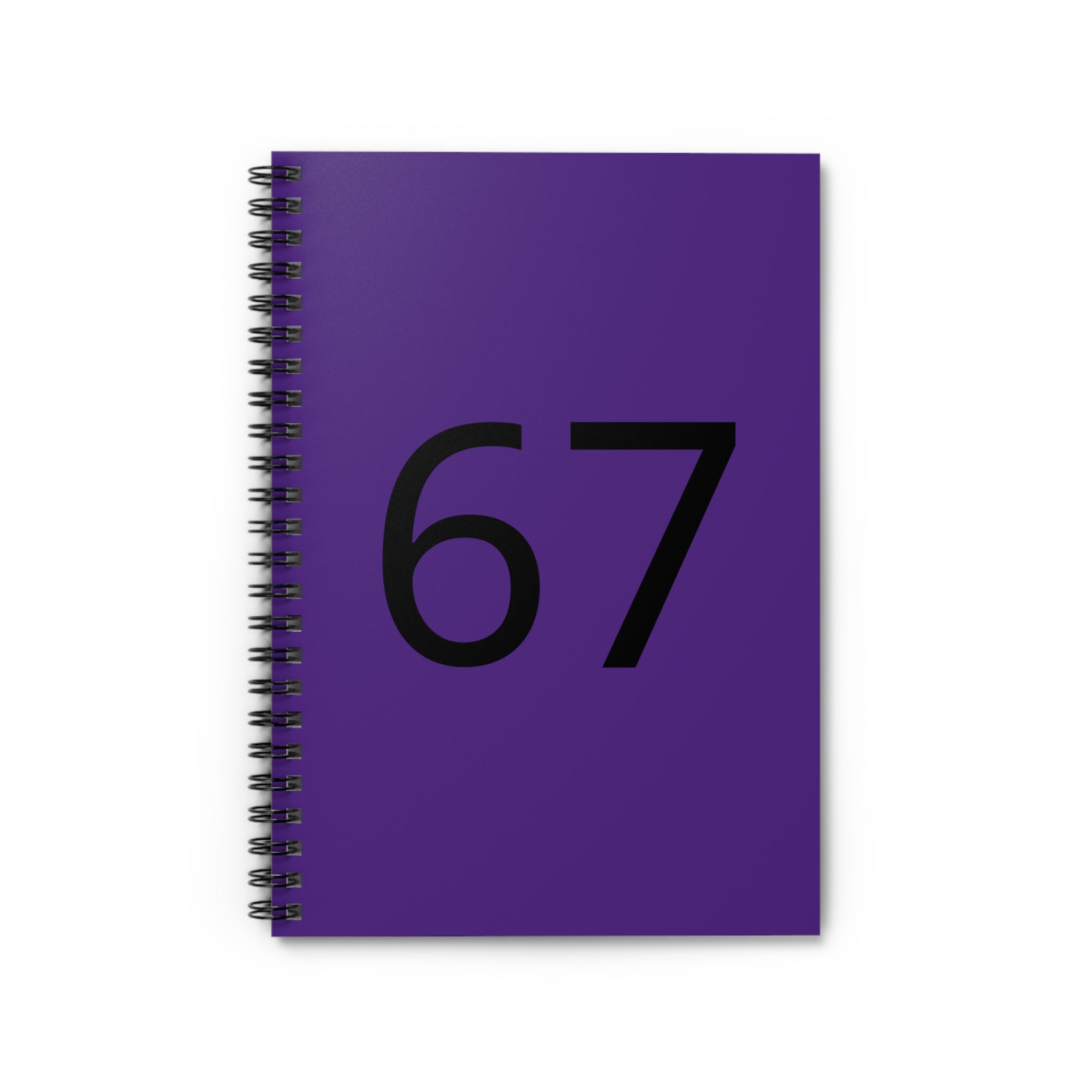 67 NotePad (Black Text)