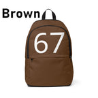 Backpack (White text)