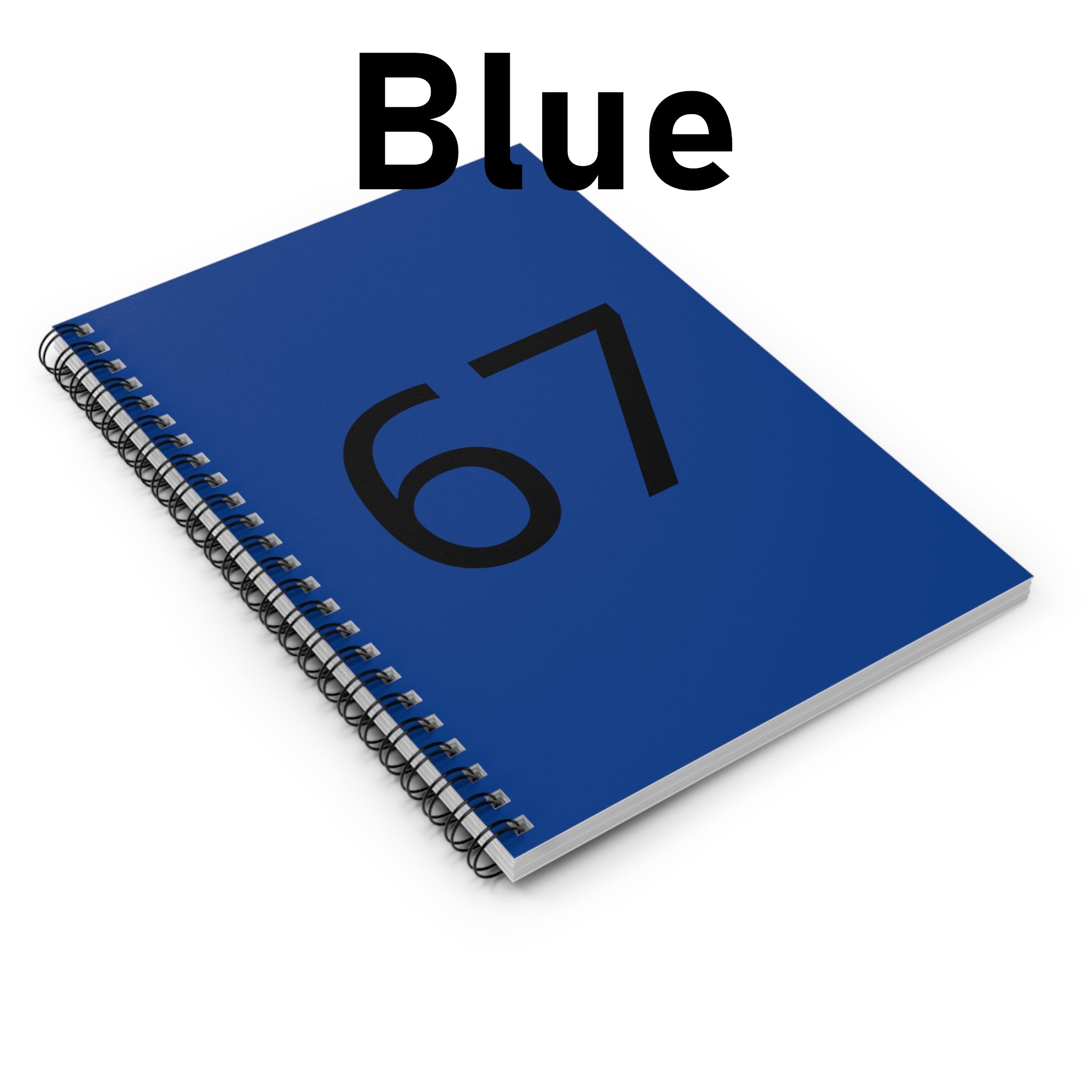 67 NotePad (Black Text)