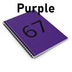 67 NotePad (Black Text)